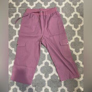 Women's Mauve Cargo Shorts
